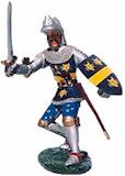 Michael de la Pole - 3rd Earl of Suffolk. Distinguished himself by his bravery at Agincourt where he was killed.
