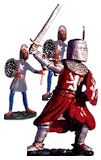 Sir William Wallace with a Scottish Peasant Axeman 