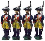 This regiment was raised in 1740, commanded by August Ferdinand Prinz von Preussen