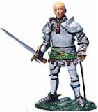 Knight standing